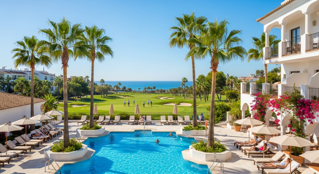 Hotel Alicante Golf z basenem – zakwaterowanie podczas Rakiety Padel Camp 2026