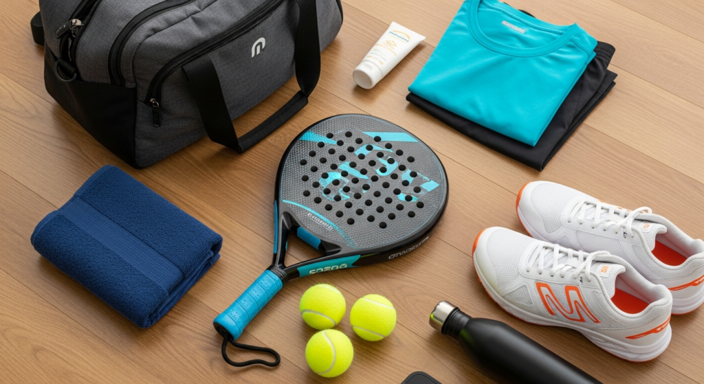 Dobre towarzystwo i dobra kolacja — wieczór po udanym dniu na korcie