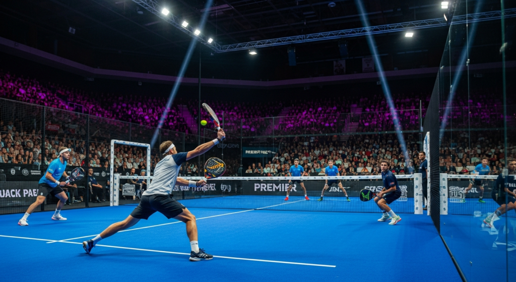 Premier Padel P1 Walencja 2026 – finał turnieju, gorąca atmosfera areny
